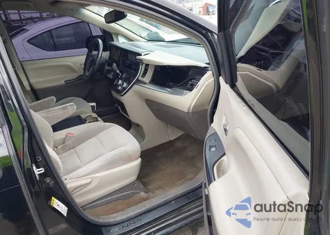 2017 Toyota Sienna Le 8 Passenger from USA, damaged, VIN 5TDKZ3DC1HS785058